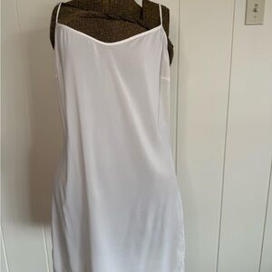 Tory Burch White Chemise Slip